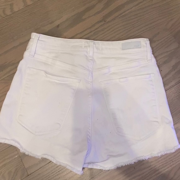 white jean shorts - Picture 4 of 4